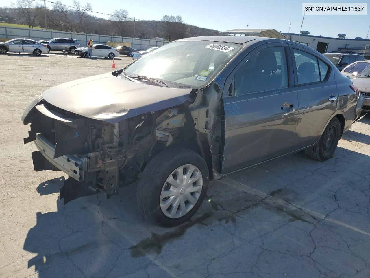 3N1CN7AP4HL811837 2017 Nissan Versa S