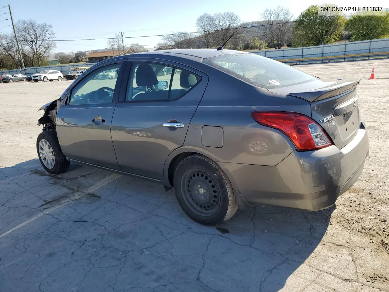 2017 Nissan Versa S VIN: 3N1CN7AP4HL811837 Lot: 48688334