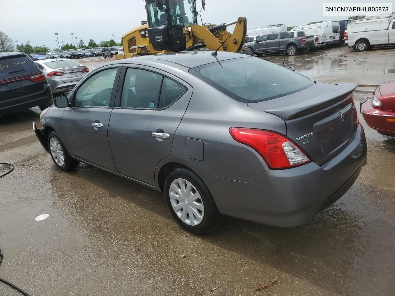 2017 Nissan Versa S VIN: 3N1CN7AP0HL805873 Lot: 52504254