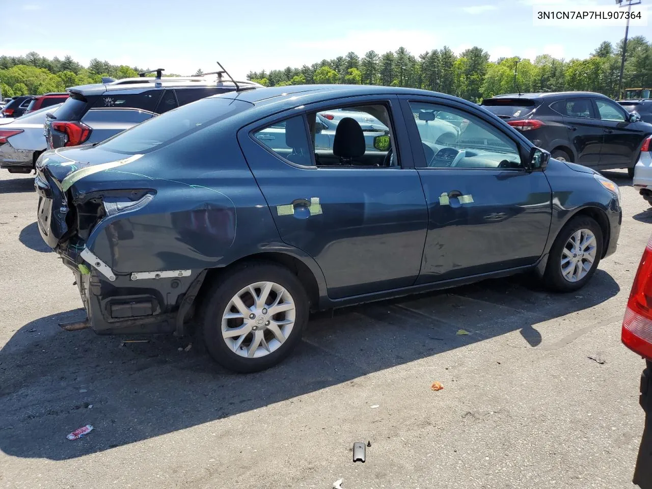 2017 Nissan Versa S VIN: 3N1CN7AP7HL907364 Lot: 55438344