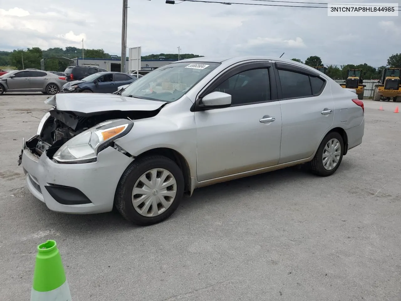 2017 Nissan Versa S VIN: 3N1CN7AP8HL844985 Lot: 55863904