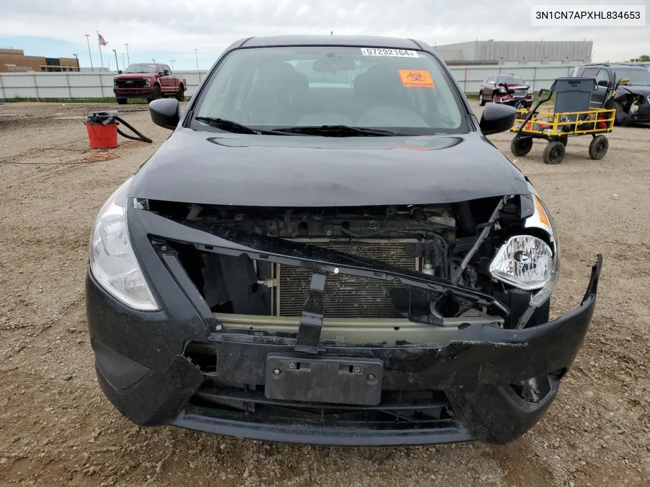 3N1CN7APXHL834653 2017 Nissan Versa S