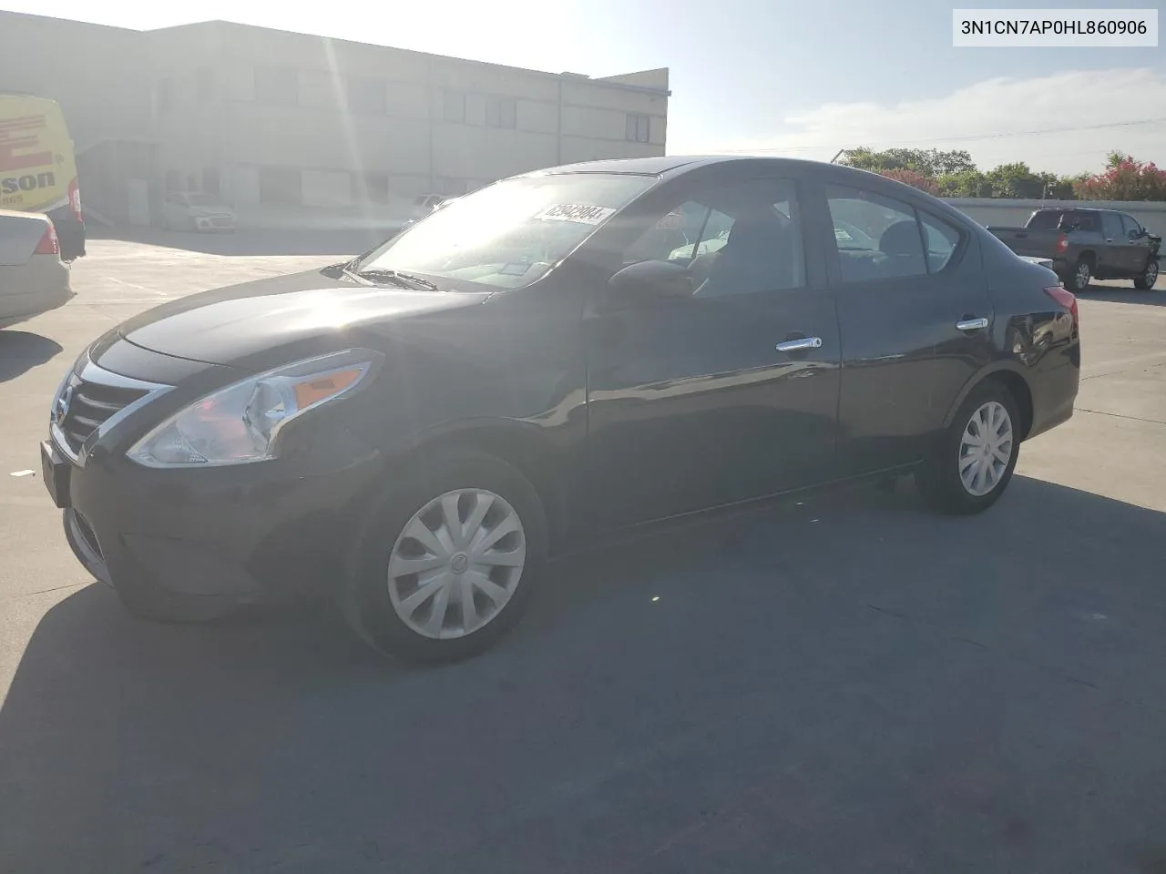 2017 Nissan Versa S VIN: 3N1CN7AP0HL860906 Lot: 62942984