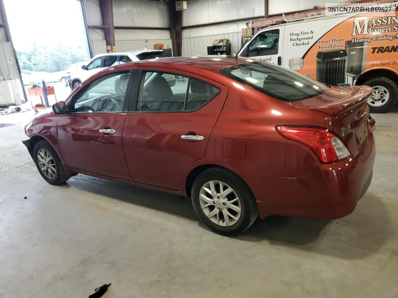 3N1CN7AP8HL869627 2017 Nissan Versa S