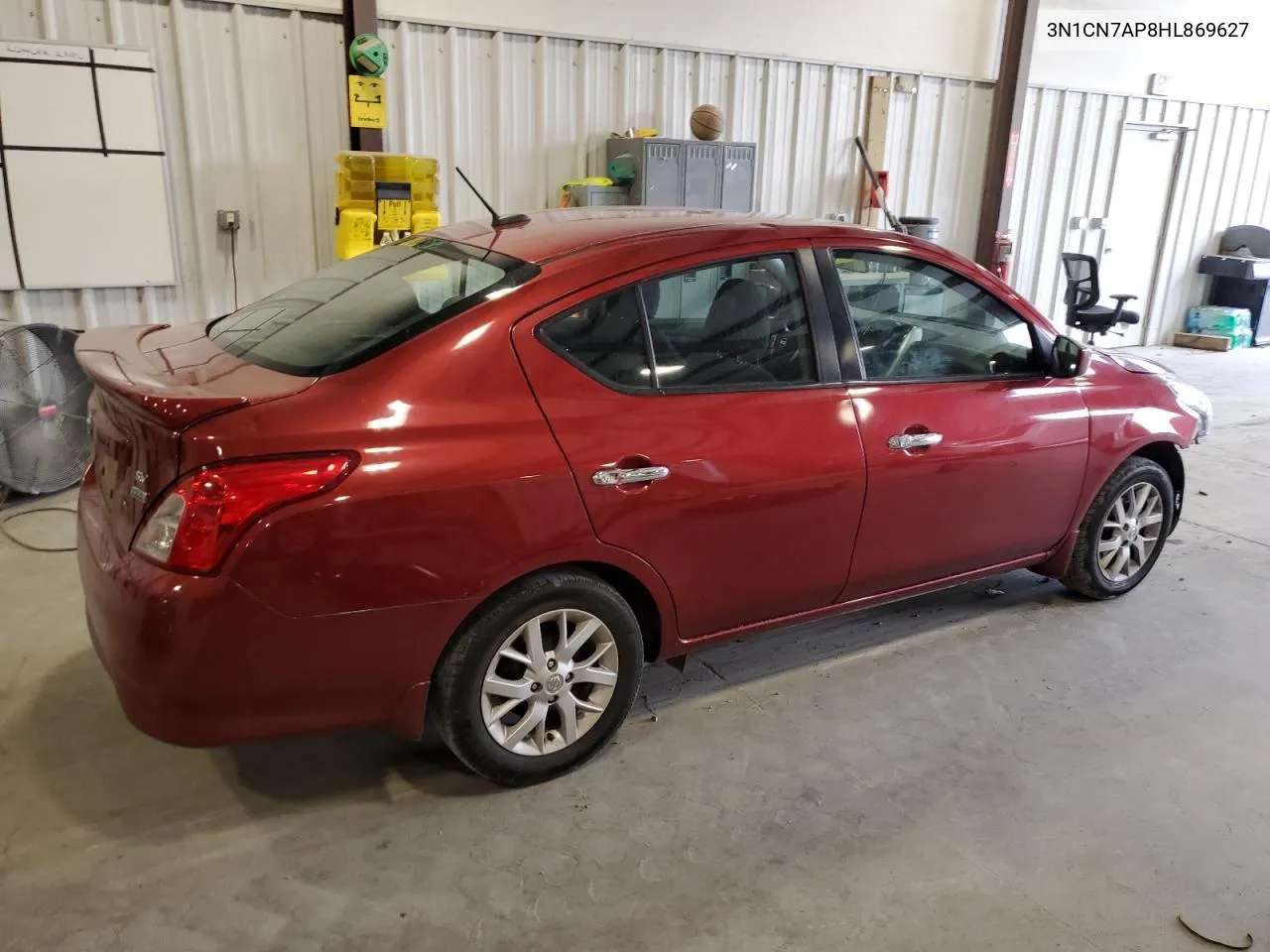 3N1CN7AP8HL869627 2017 Nissan Versa S