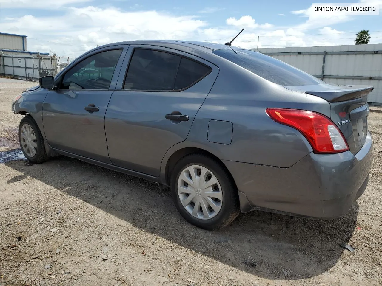 2017 Nissan Versa S VIN: 3N1CN7AP0HL908310 Lot: 63265194