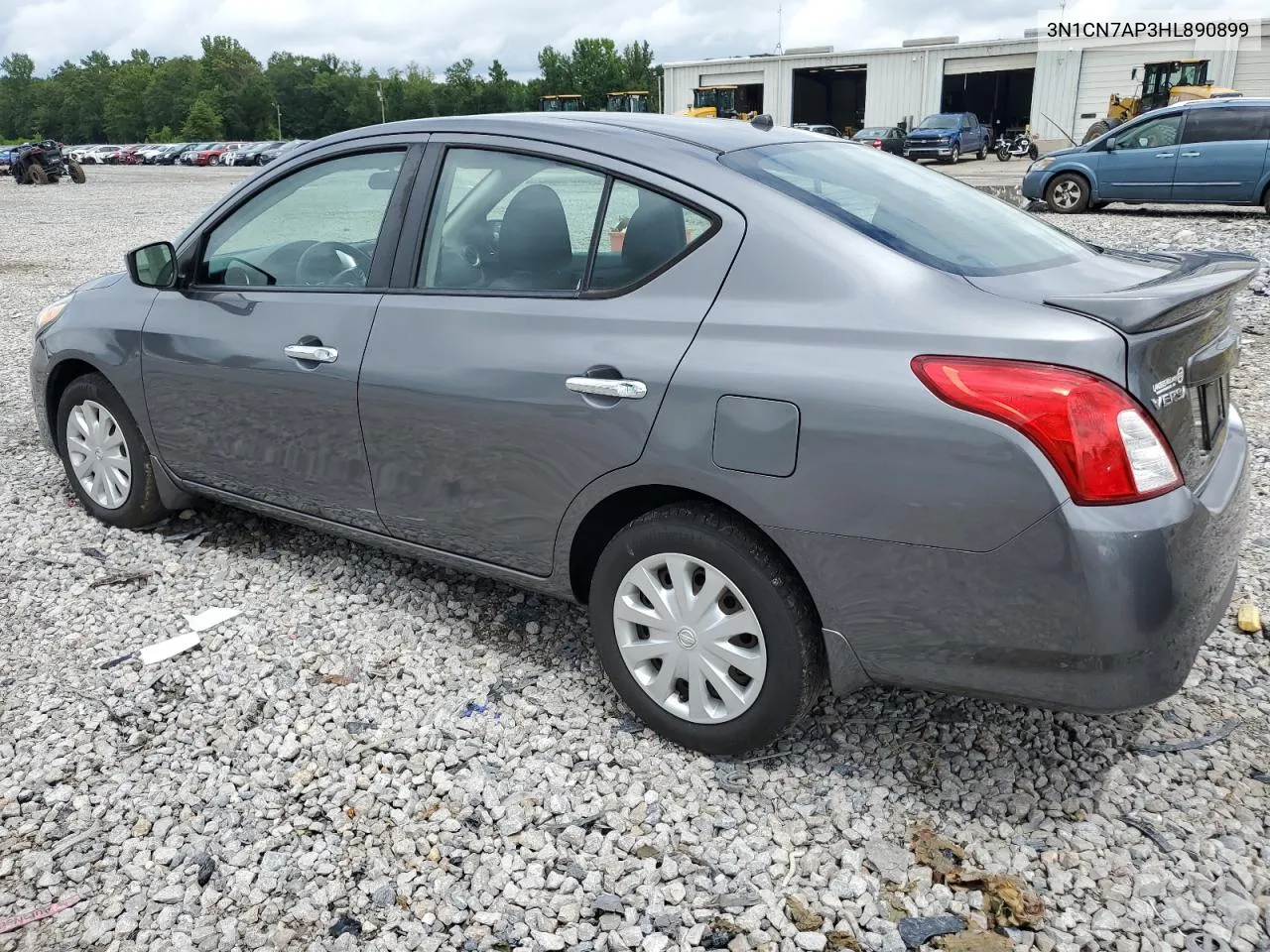 2017 Nissan Versa S VIN: 3N1CN7AP3HL890899 Lot: 64021934