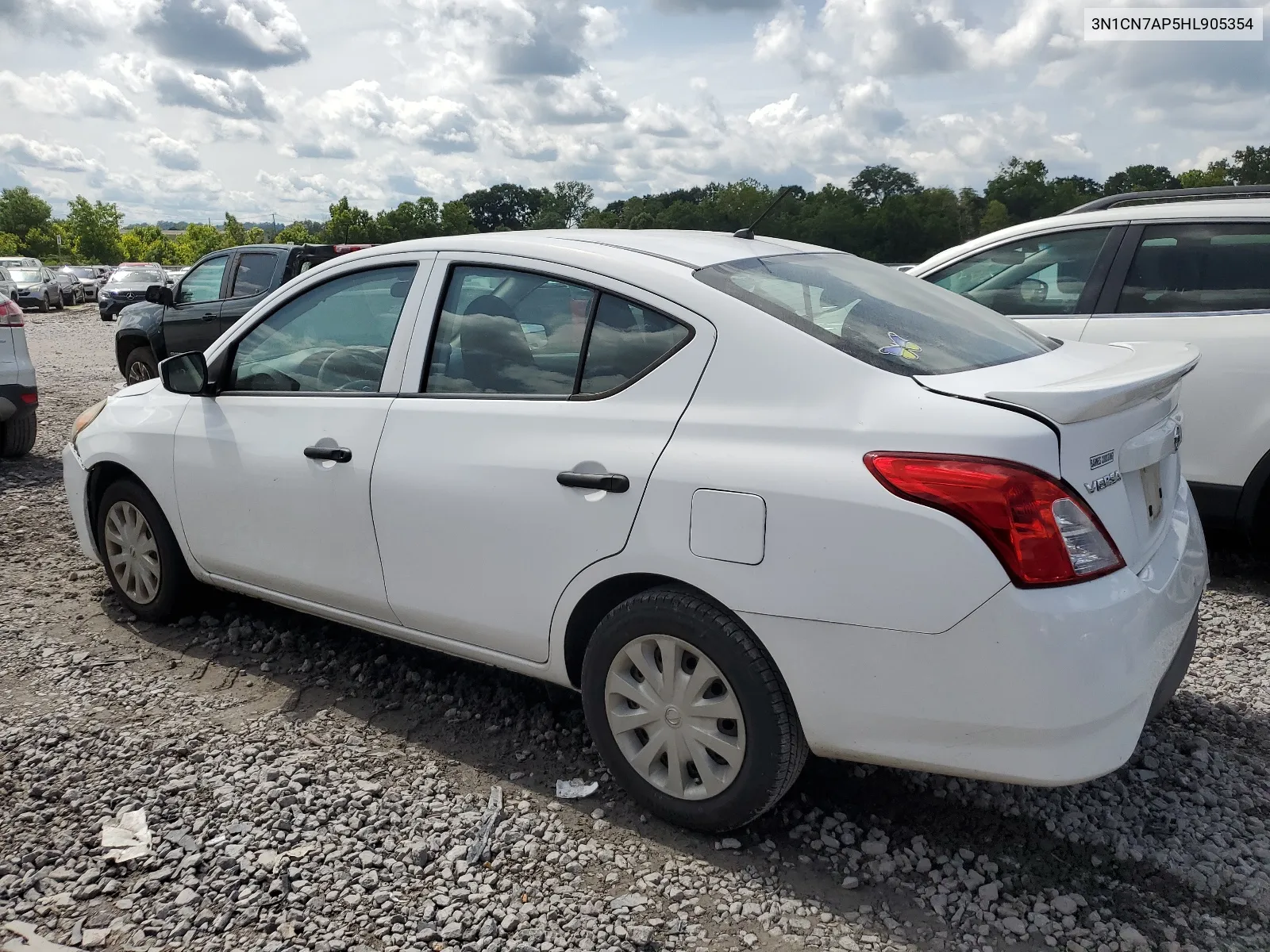 2017 Nissan Versa S VIN: 3N1CN7AP5HL905354 Lot: 64464194