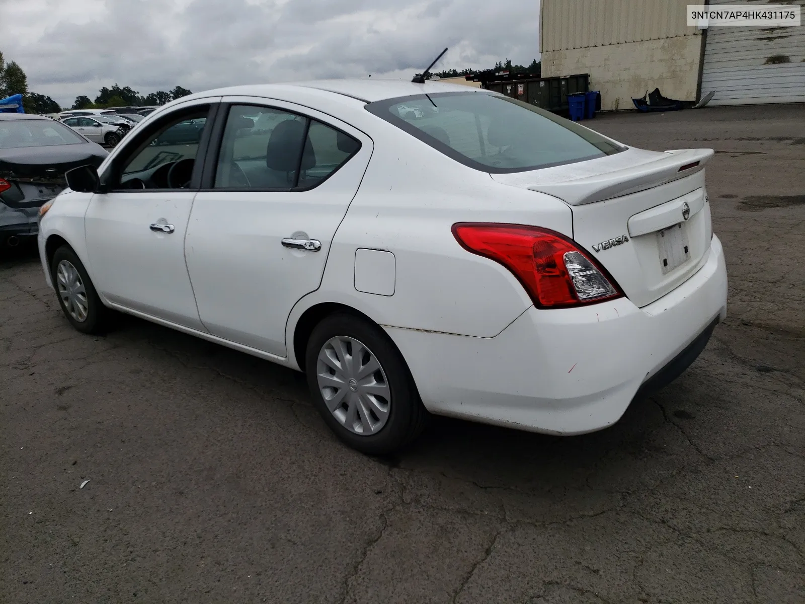 2017 Nissan Versa S VIN: 3N1CN7AP4HK431175 Lot: 65200984