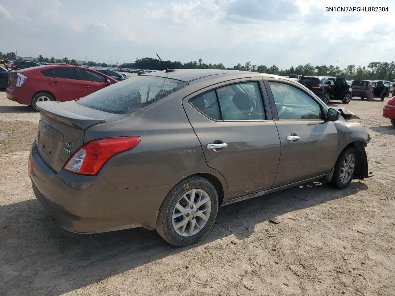 2017 Nissan Versa S VIN: 3N1CN7AP5HL882304 Lot: 65865064