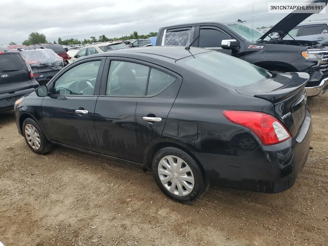 2017 Nissan Versa S VIN: 3N1CN7APXHL896991 Lot: 65921984