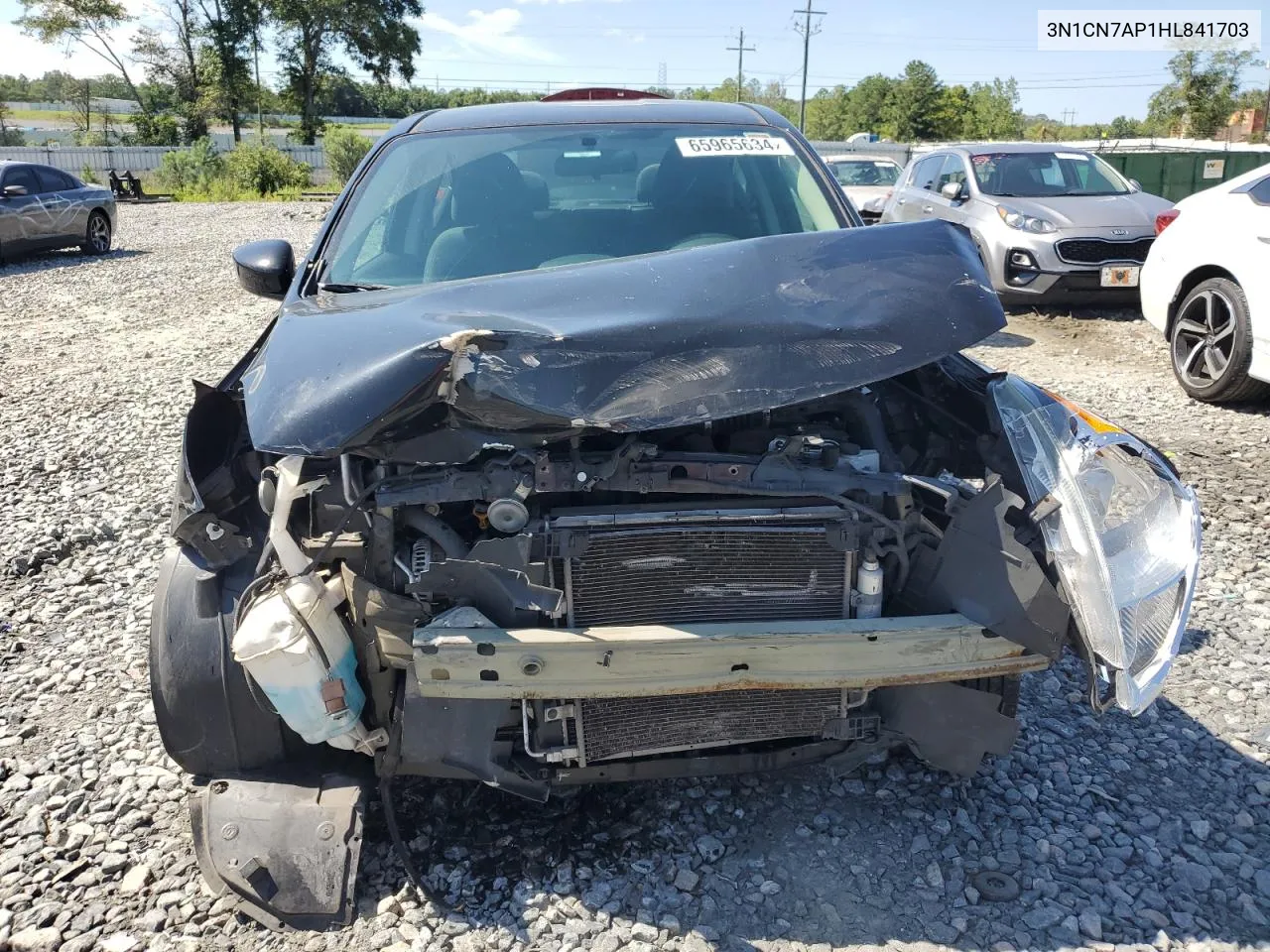 3N1CN7AP1HL841703 2017 Nissan Versa S