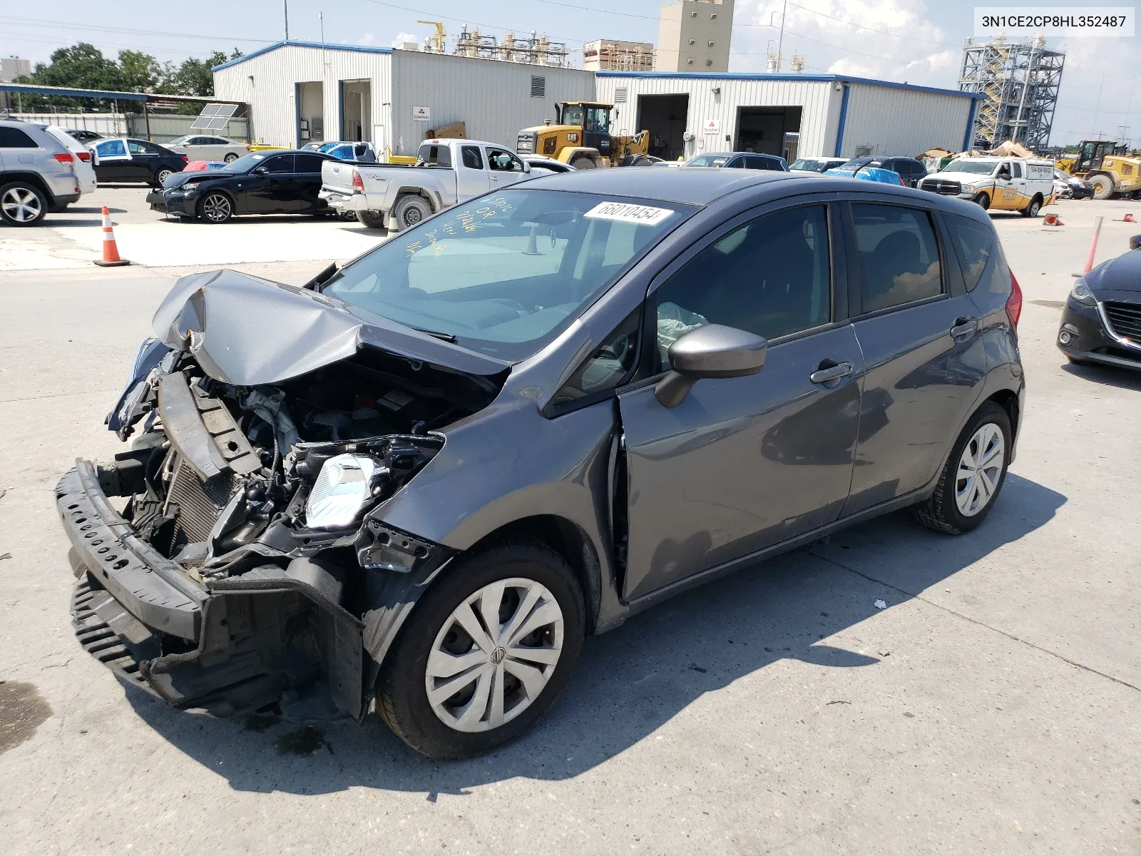 2017 Nissan Versa Note S VIN: 3N1CE2CP8HL352487 Lot: 66010454