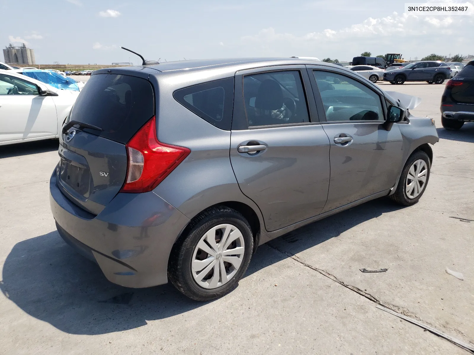 2017 Nissan Versa Note S VIN: 3N1CE2CP8HL352487 Lot: 66010454