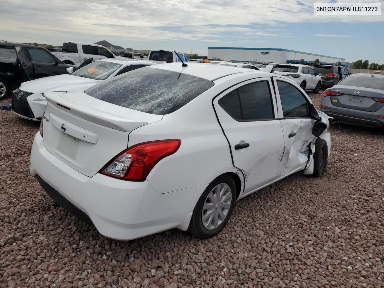 3N1CN7AP6HL811273 2017 Nissan Versa S