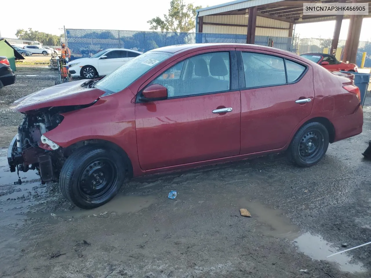 2017 Nissan Versa S VIN: 3N1CN7AP3HK466905 Lot: 67310674