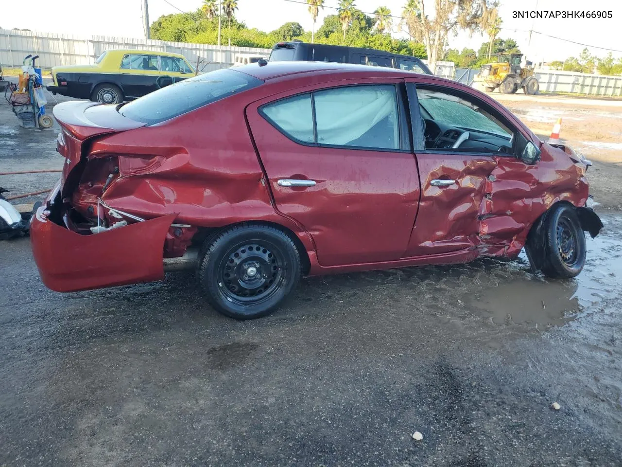 2017 Nissan Versa S VIN: 3N1CN7AP3HK466905 Lot: 67310674