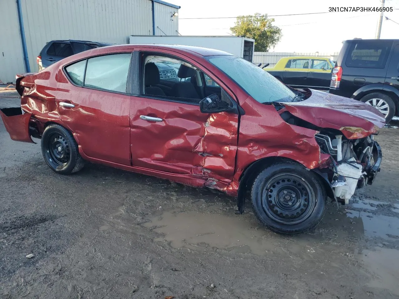 2017 Nissan Versa S VIN: 3N1CN7AP3HK466905 Lot: 67310674