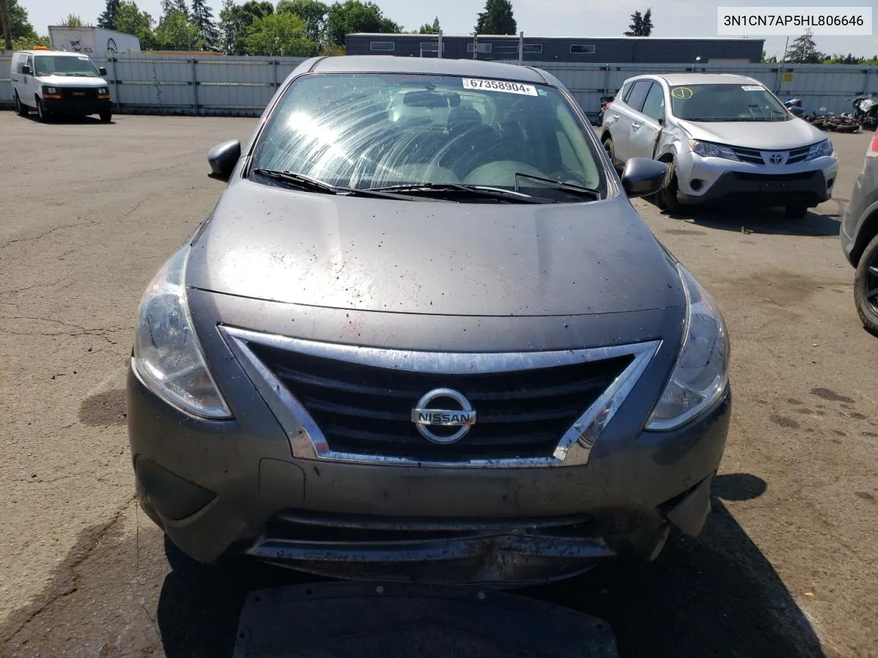 3N1CN7AP5HL806646 2017 Nissan Versa S