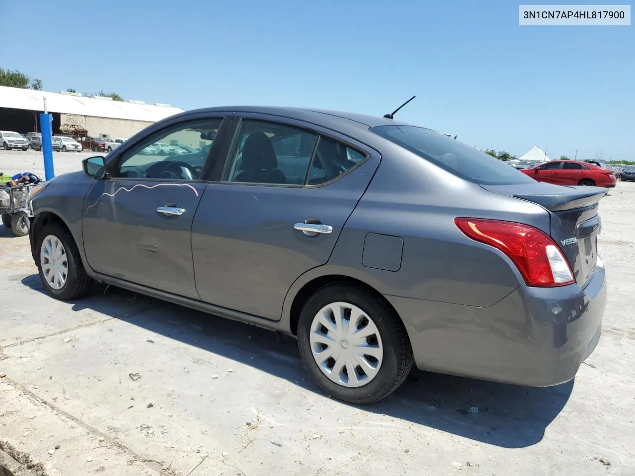 2017 Nissan Versa S VIN: 3N1CN7AP4HL817900 Lot: 67872234