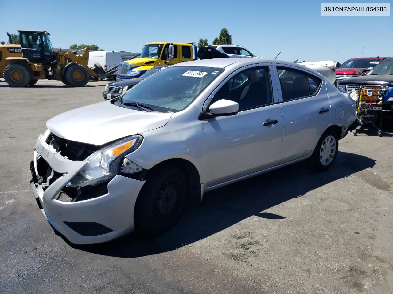 2017 Nissan Versa S VIN: 3N1CN7AP6HL854785 Lot: 68125864