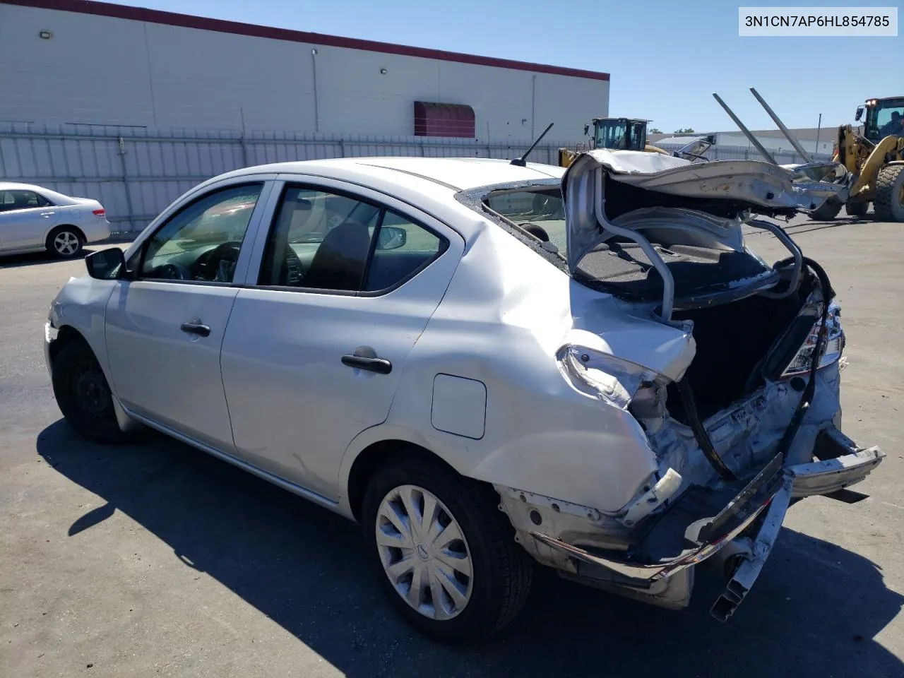 2017 Nissan Versa S VIN: 3N1CN7AP6HL854785 Lot: 68125864