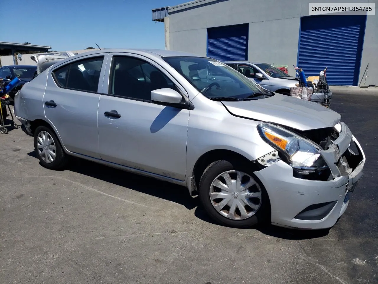 2017 Nissan Versa S VIN: 3N1CN7AP6HL854785 Lot: 68125864