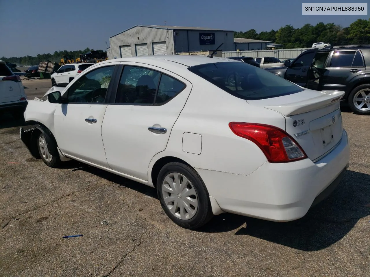 2017 Nissan Versa S VIN: 3N1CN7AP0HL888950 Lot: 68187324