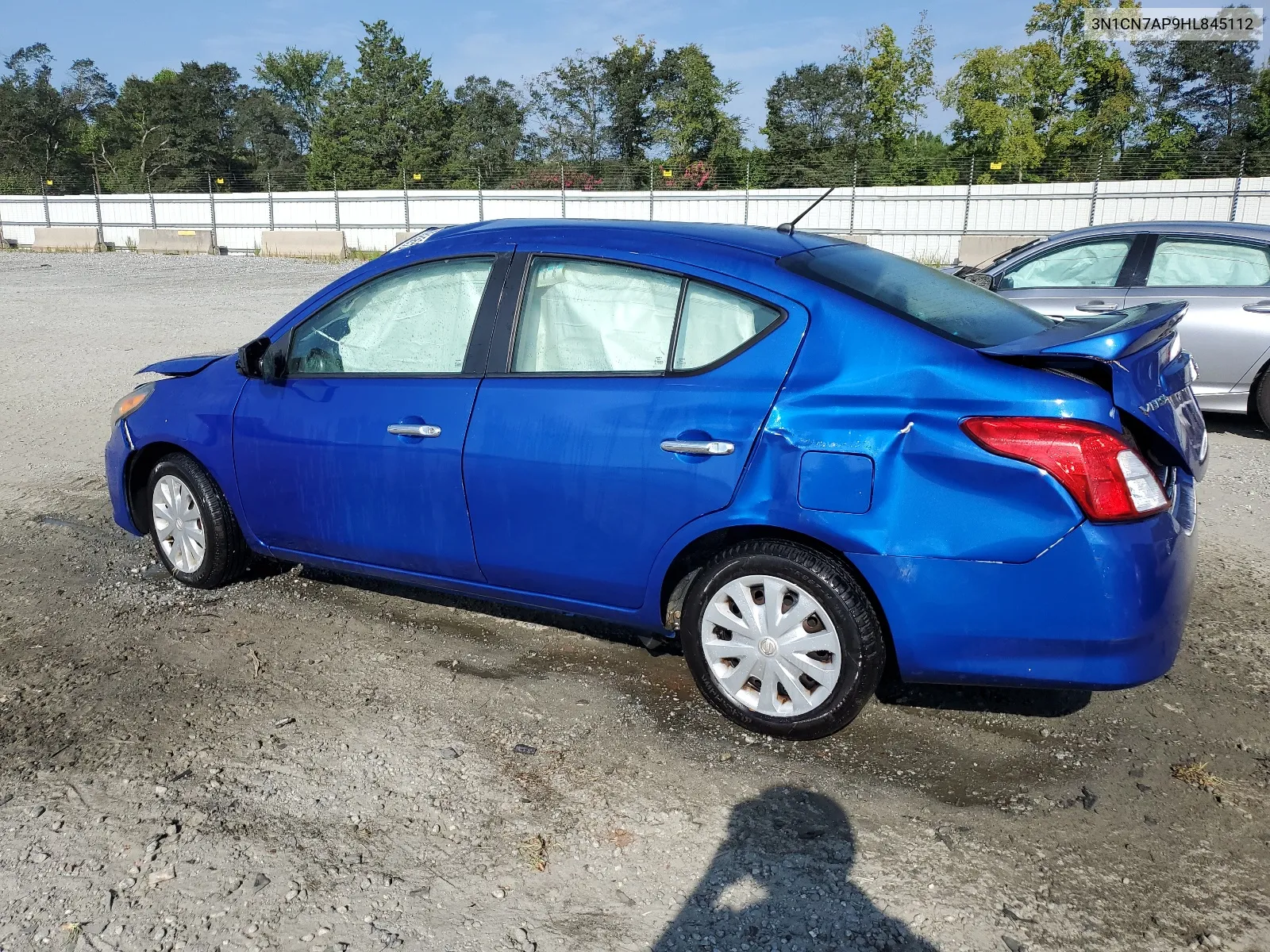 2017 Nissan Versa S VIN: 3N1CN7AP9HL845112 Lot: 68256534