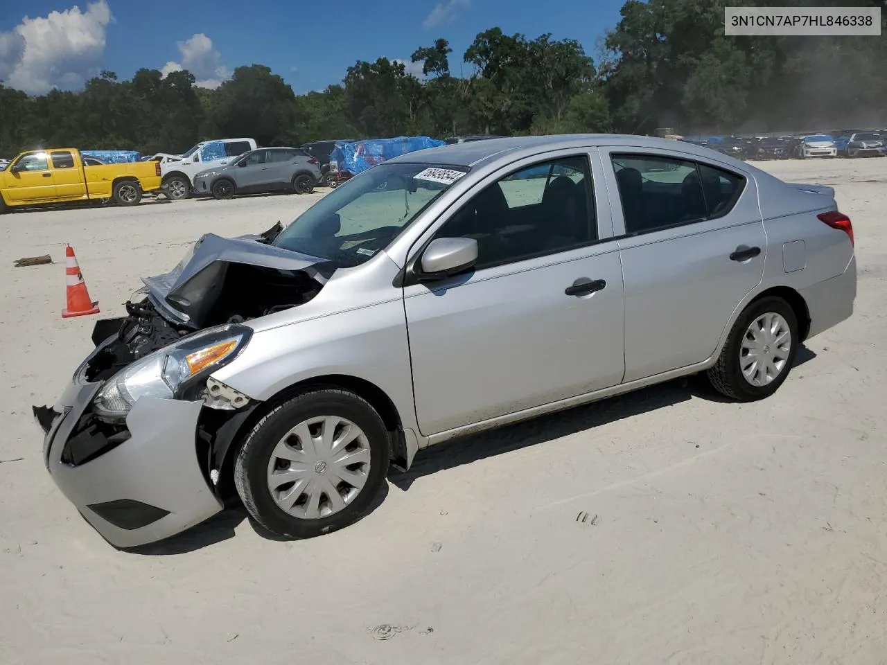 3N1CN7AP7HL846338 2017 Nissan Versa S