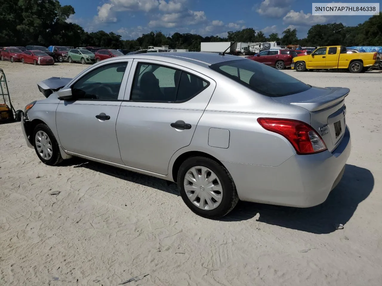 2017 Nissan Versa S VIN: 3N1CN7AP7HL846338 Lot: 68498544