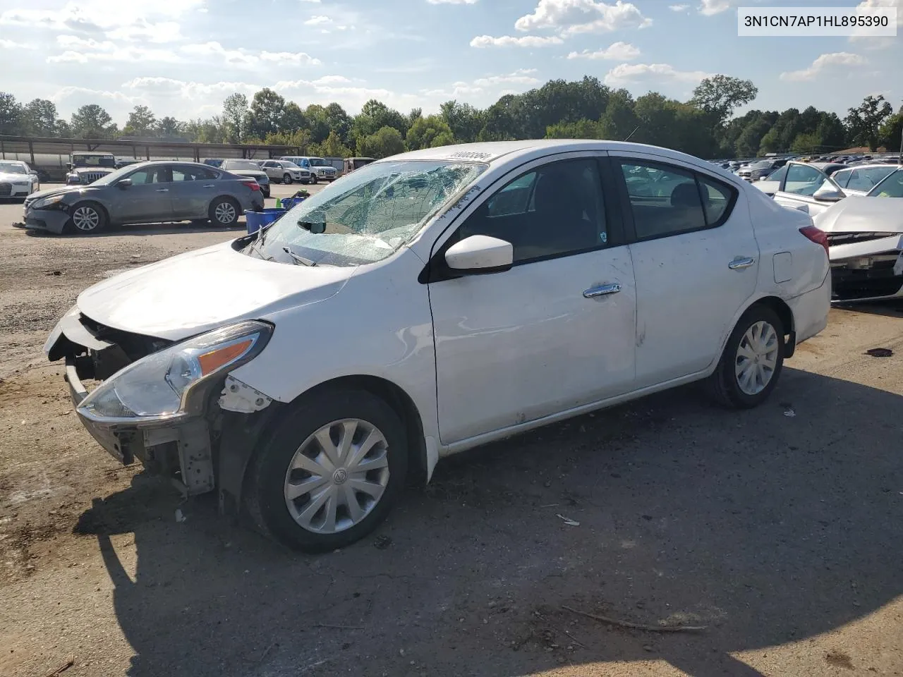 2017 Nissan Versa S VIN: 3N1CN7AP1HL895390 Lot: 69003364