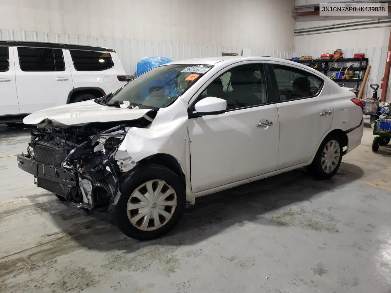 2017 Nissan Versa S VIN: 3N1CN7AP0HK439838 Lot: 69368634