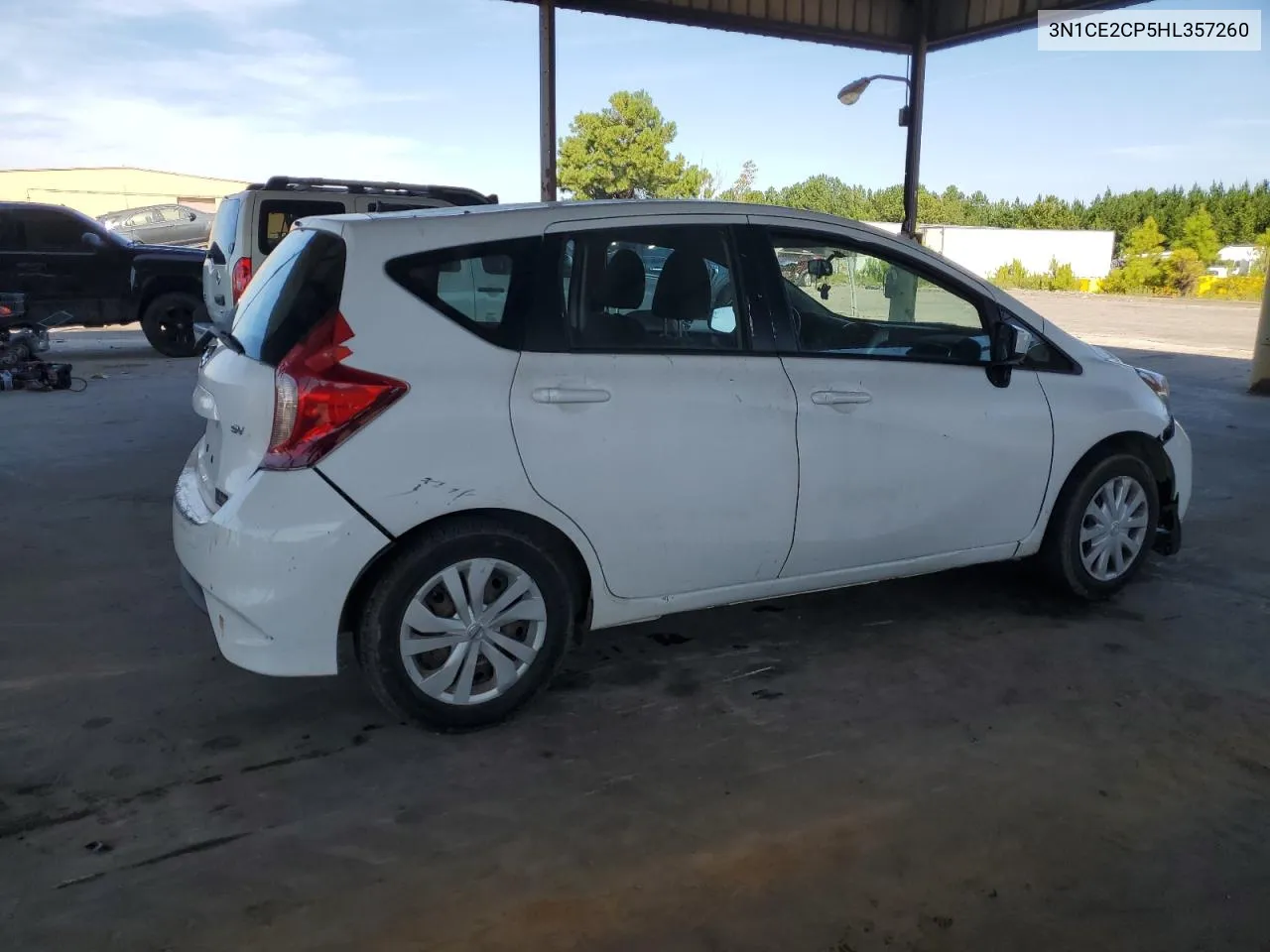 2017 Nissan Versa Note S VIN: 3N1CE2CP5HL357260 Lot: 69504614