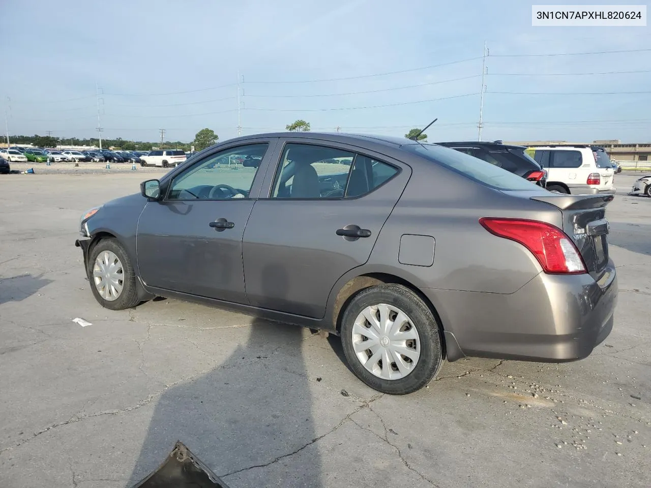 2017 Nissan Versa S VIN: 3N1CN7APXHL820624 Lot: 69766354