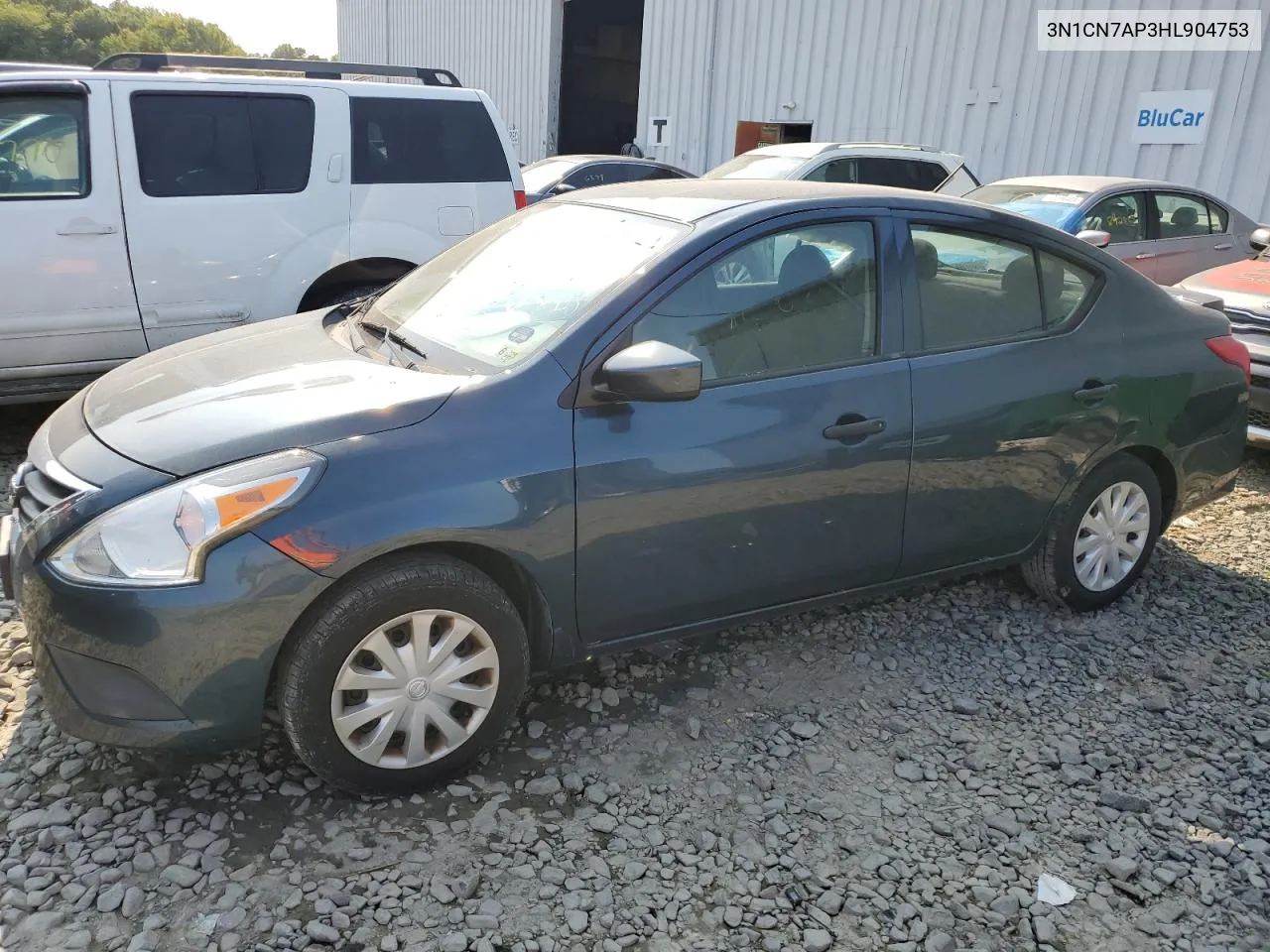 2017 Nissan Versa S VIN: 3N1CN7AP3HL904753 Lot: 69921124