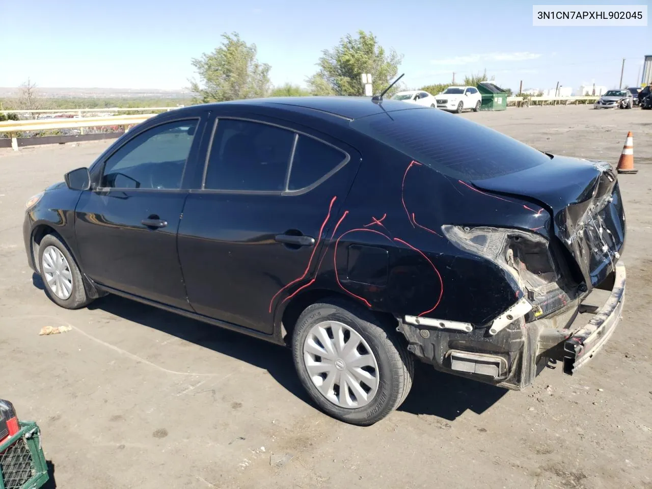 3N1CN7APXHL902045 2017 Nissan Versa S