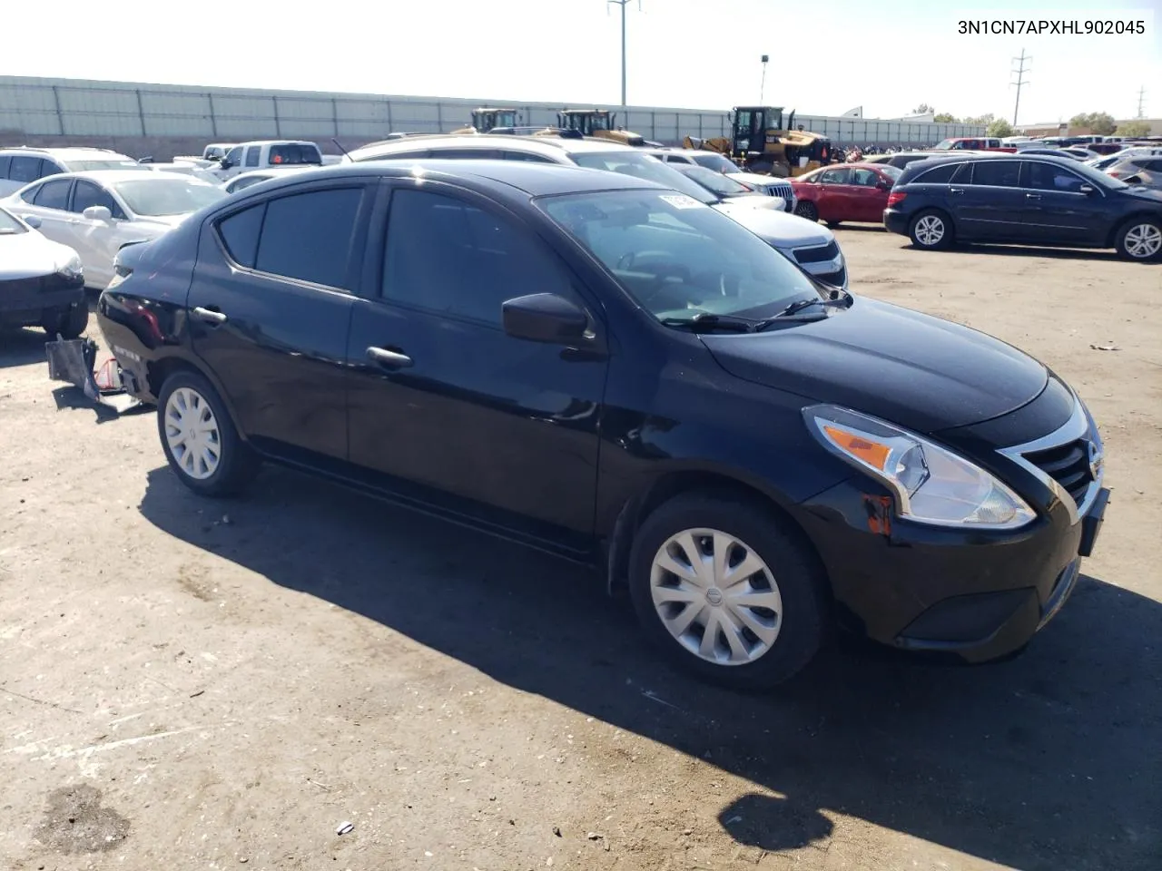 2017 Nissan Versa S VIN: 3N1CN7APXHL902045 Lot: 70019844