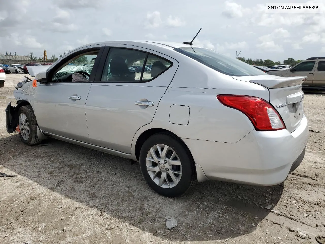 2017 Nissan Versa S VIN: 3N1CN7AP5HL886899 Lot: 70439094