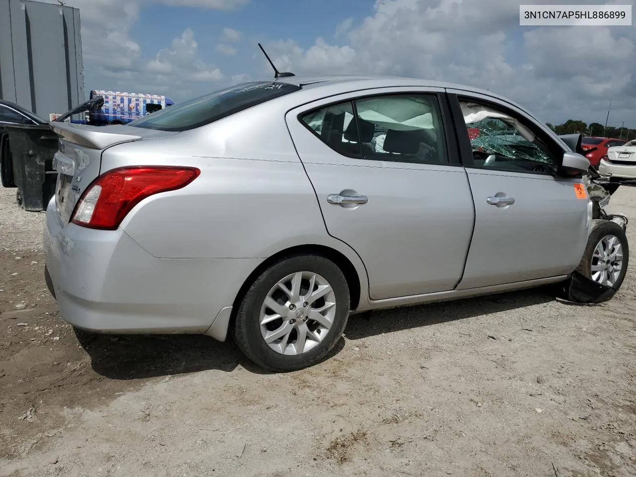 3N1CN7AP5HL886899 2017 Nissan Versa S