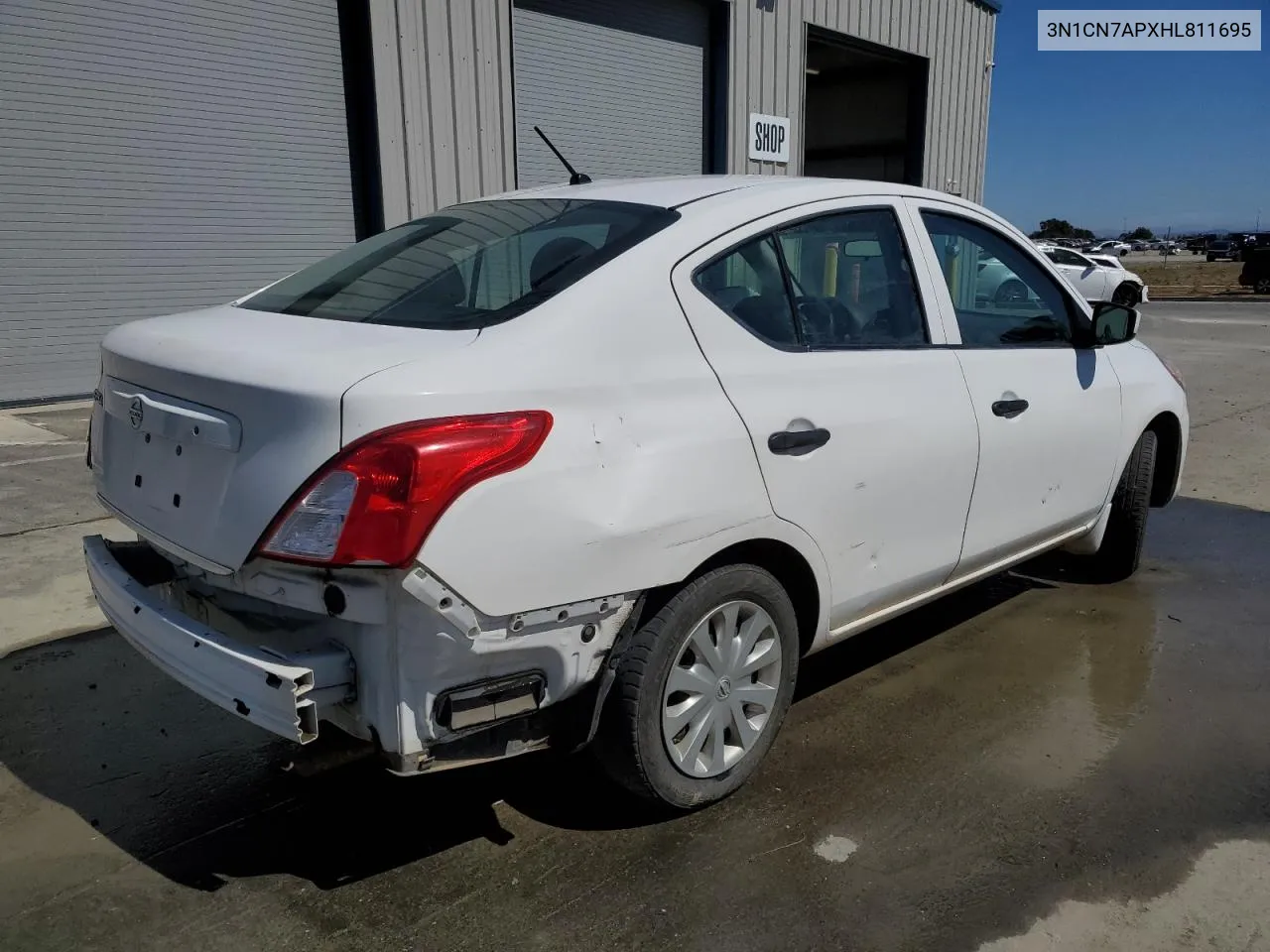 2017 Nissan Versa S VIN: 3N1CN7APXHL811695 Lot: 70472364