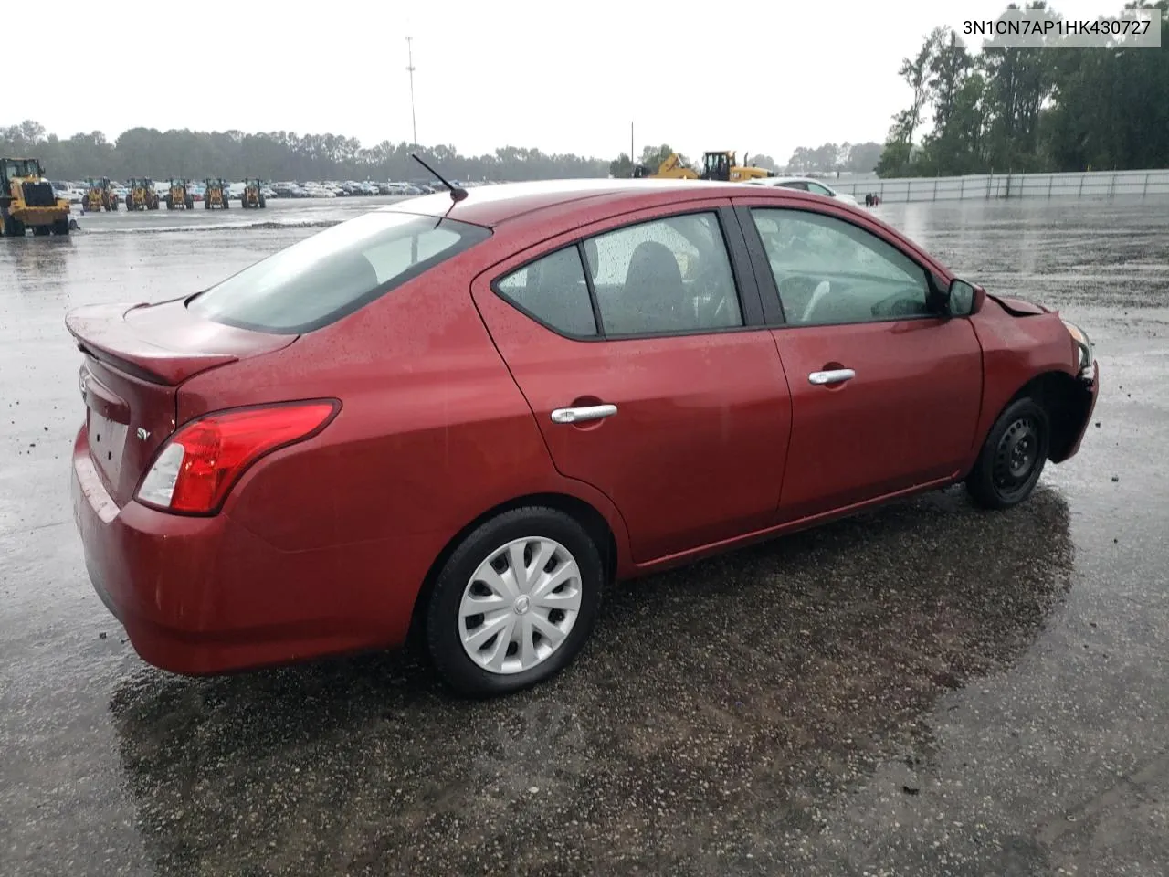 2017 Nissan Versa S VIN: 3N1CN7AP1HK430727 Lot: 70605584