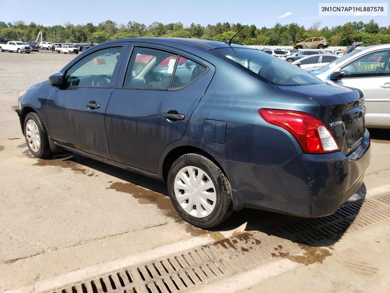 2017 Nissan Versa S VIN: 3N1CN7AP1HL887578 Lot: 70652174