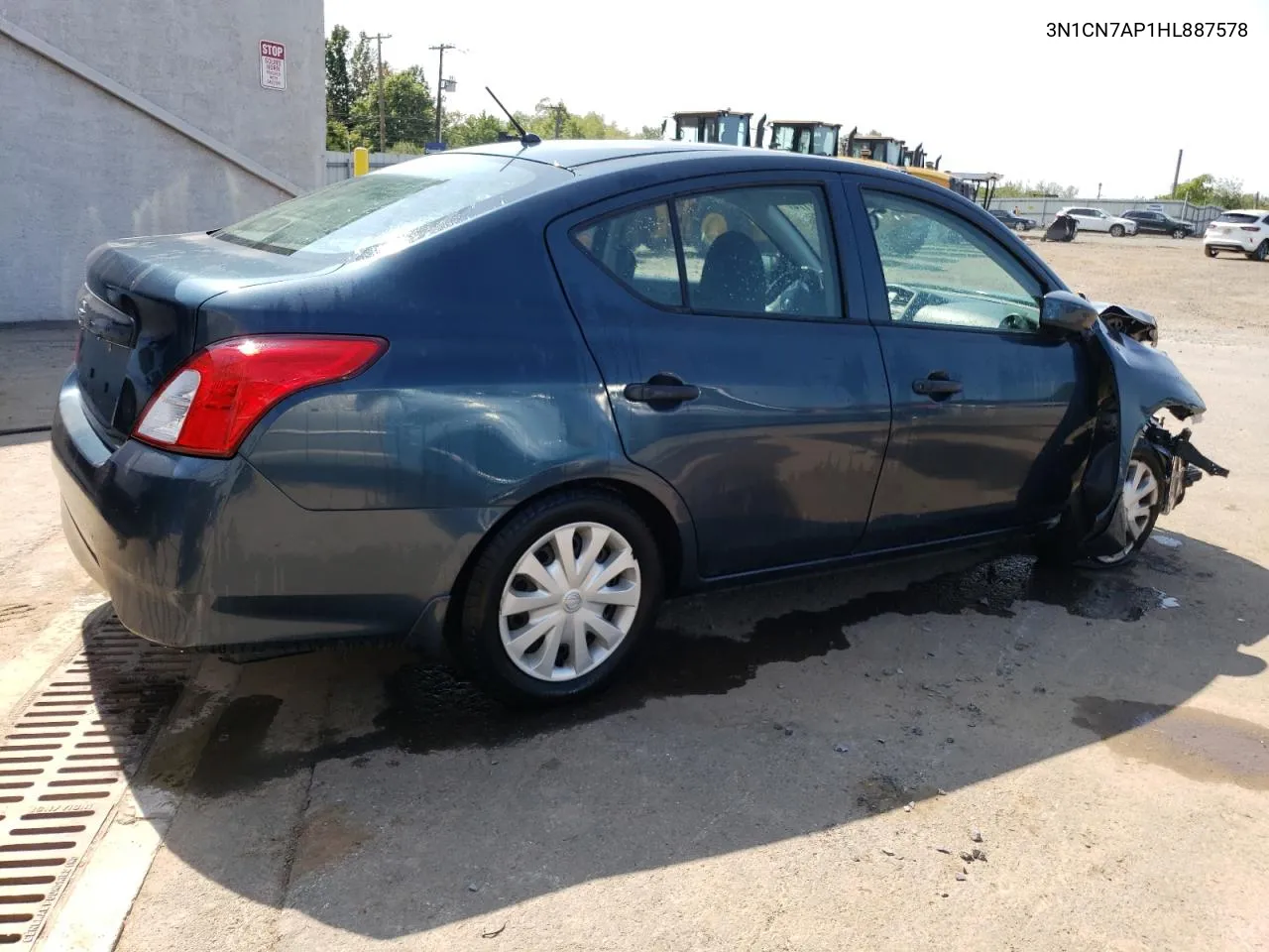 2017 Nissan Versa S VIN: 3N1CN7AP1HL887578 Lot: 70652174