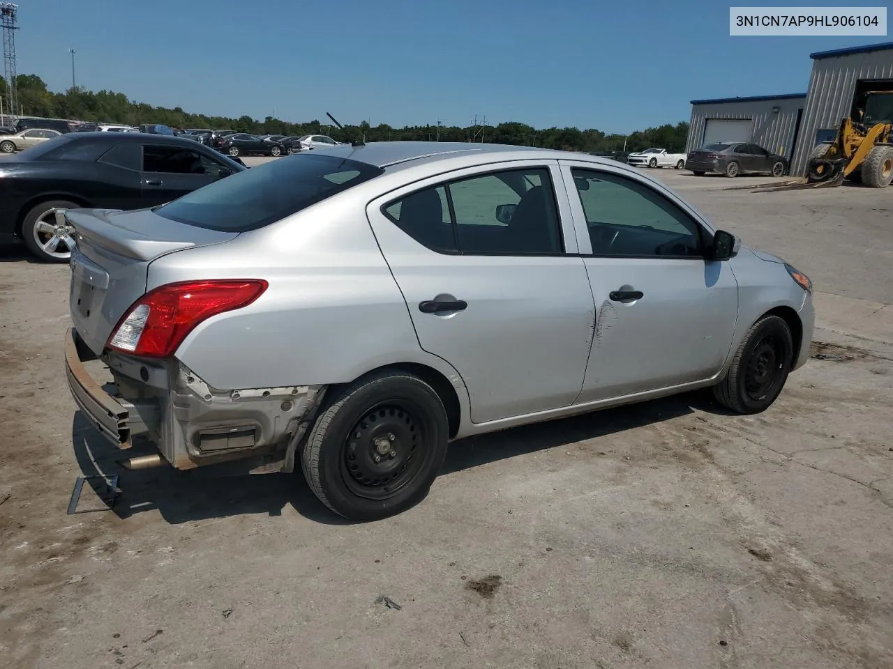 2017 Nissan Versa S VIN: 3N1CN7AP9HL906104 Lot: 70855764