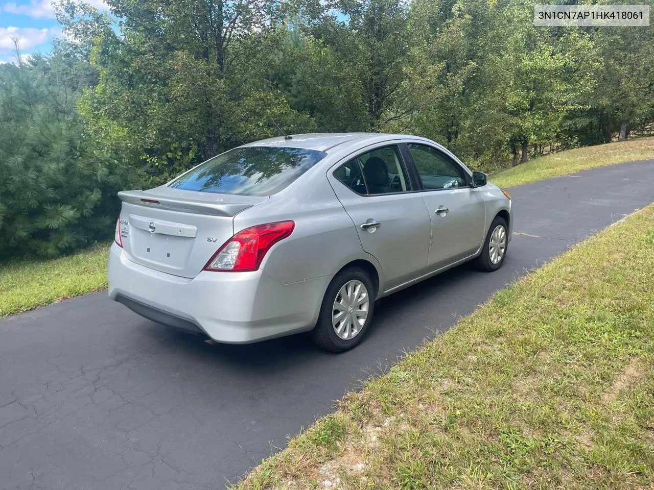 3N1CN7AP1HK418061 2017 Nissan Versa S