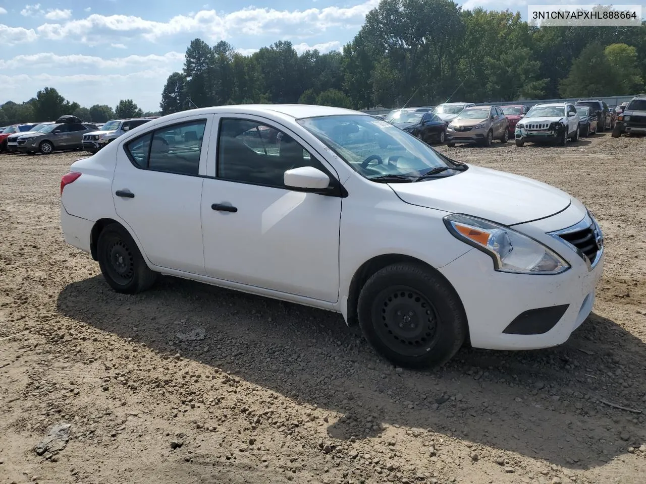 3N1CN7APXHL888664 2017 Nissan Versa S