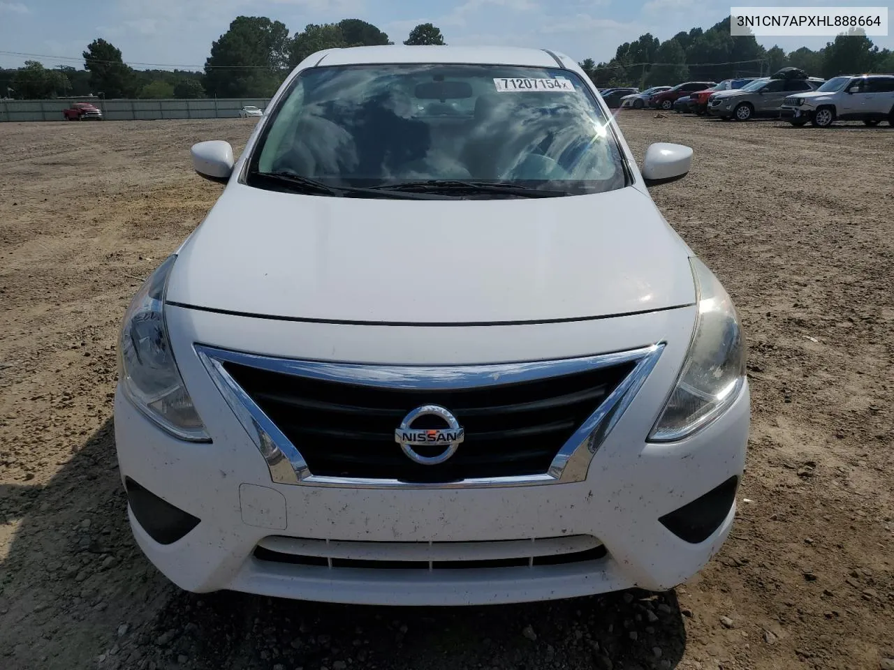 3N1CN7APXHL888664 2017 Nissan Versa S