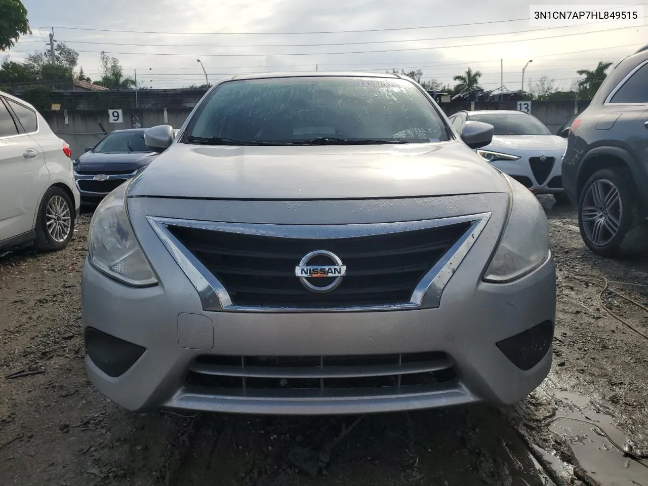 2017 Nissan Versa S VIN: 3N1CN7AP7HL849515 Lot: 71416304