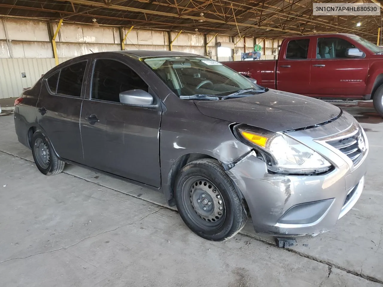 2017 Nissan Versa S VIN: 3N1CN7AP4HL880530 Lot: 71504624